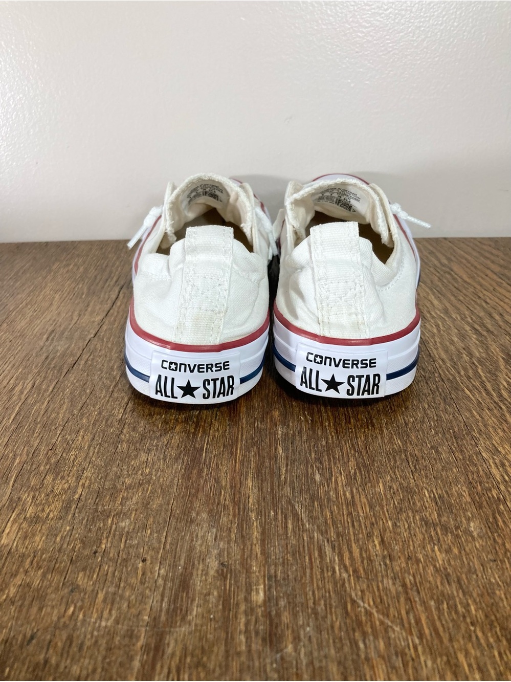 Converse CTAS Shoreline Slip On Sneaker Women’s Size 8 White Canvas - Picture 4 of 8
